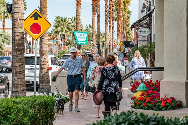 The Palma Village Groves neighborhood is known for its shops and eateries along El Paseo.