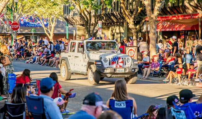 The annual 4th of July is held in The City of Turlocks downtown area.
