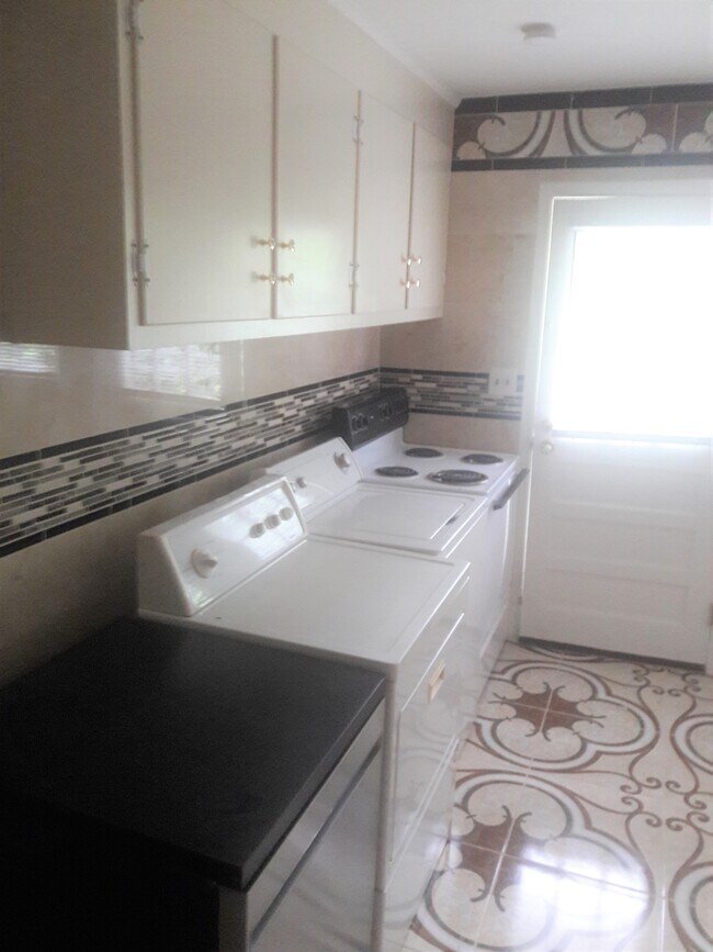 Kitchen and Laundry Area