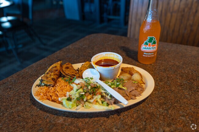 Birria tacos at La Nueva Taqueria in the Nottingham Forest neighborhood.