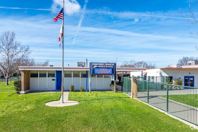 Educational opportunities abound at Foothill Ranch Middle School in North Highlands.