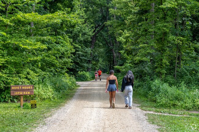 Campers and residents enjoy hiking at Hok Si La Park.