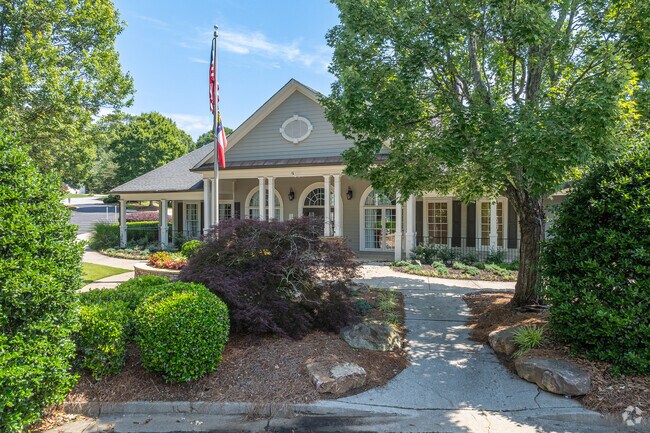 Wellington’s clubhouse offers a classic Southern charm and serves as a gathering spot for everything from events to everyday relaxation.