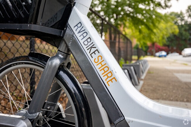RVA bike share is a great way to get around Brauers and Richmond City.