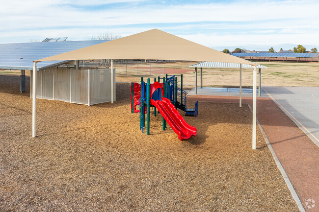 Exercise on the playground at Alta Vista Park in Peoria.