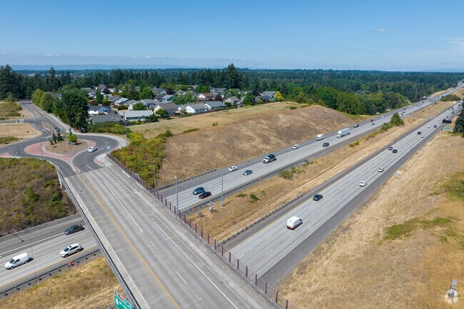 Residents of Landover-Sharmel have quick access to I-205.