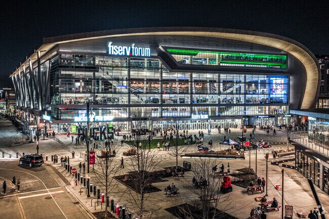 See the Milwaukee Bucks play at Fiserv Forum, only minutes from Pheasant Run.