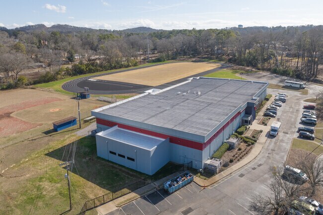 Cornerstone School has plenty of green space.