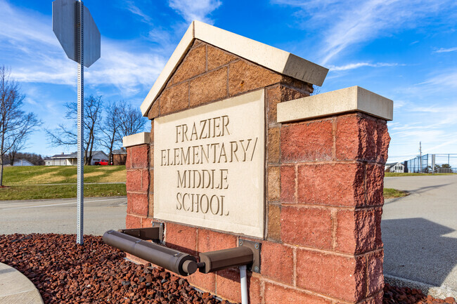 Follow the signs to Frazier Elementary School.