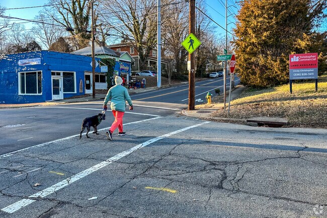 The West Salem neighborhood is a great place for a leisurely walk.