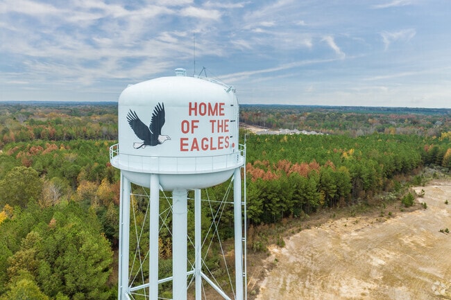 In Florence, eagles are the mascots for all schools, symbolizing strength and unity.