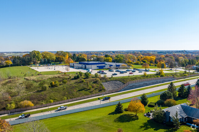 Meadowbrook Elementary School is bordered by Highway 18 and the natural beauty of Waukesha.