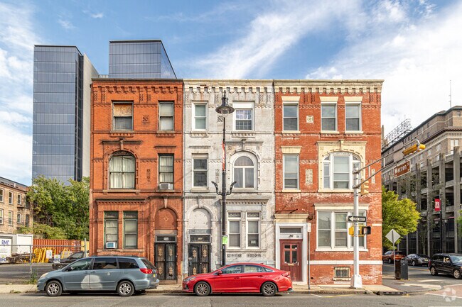 A majority of homes in Downtown Newark, are multi-family home-styles.