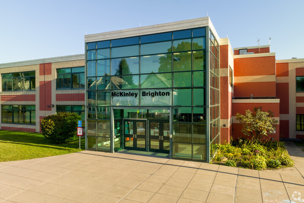 Facade of Mckinley Brighton Elementary School.
