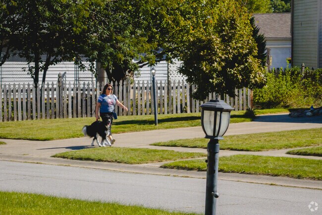 Kensington Downs offers safe streets for dogs and pedestrians.