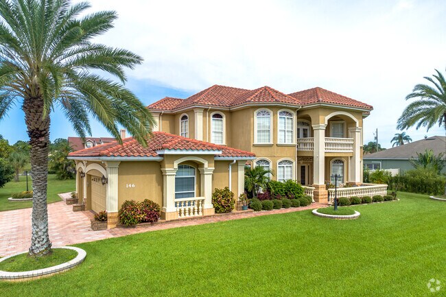 The mediterranean style home is a Florida staple in many communities.