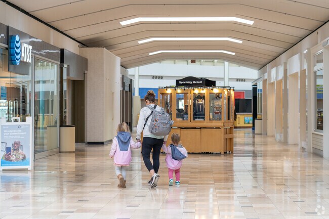Families enjoy a trip to Exton Square Mall.