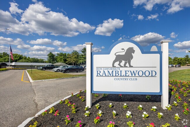 You can shoot a round of gold at the Ramblewood Country Club.