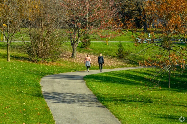 Residents can take advantage of the nearby Rivergreenway walking trails.