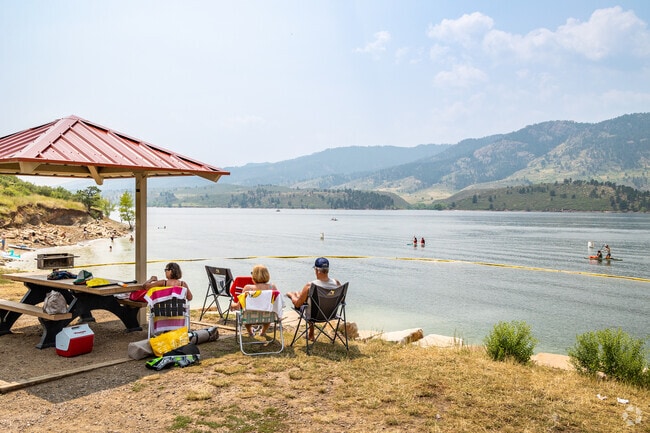 Horsetooth Reservoir is a favorite recreational destination.