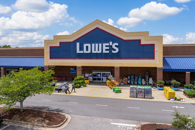 Convenient shopping is never far from Seven Oaks, with a nearby Lowe’s providing everything from home improvement supplies to seasonal décor.
