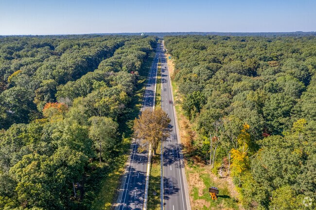 Route 15 is a scenic highway running through Cranbury with many resting stops along the way.