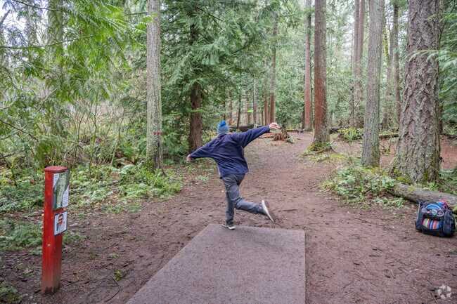 Work on your game at Gaffney's Grove Disc Golf Course near Cedar Grove.