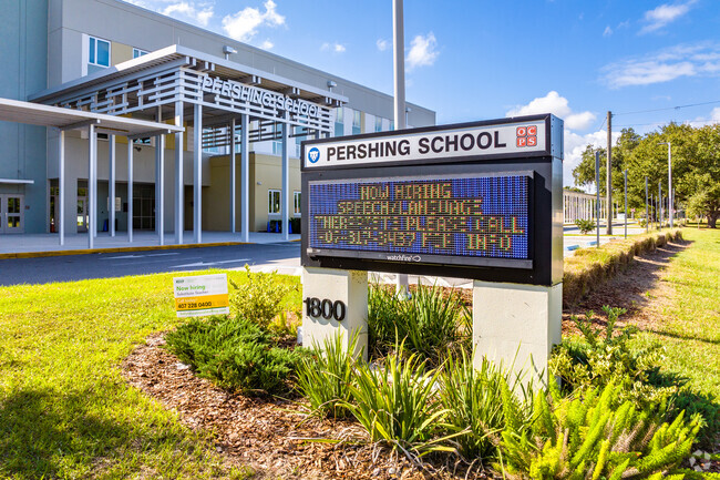 Pershing School in Orlando, FL is a highly rated K-8 public school.