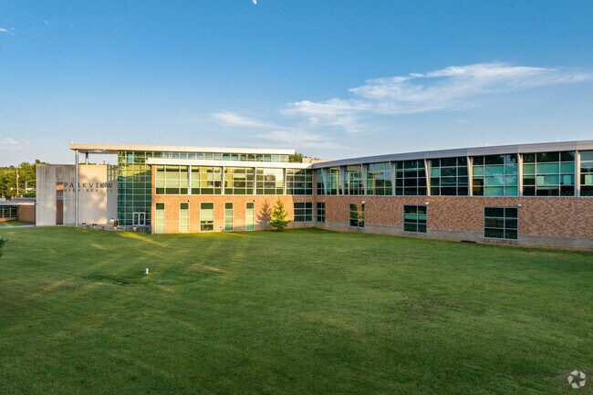 The average enrollment at Parkview High School is around 1,300 students.