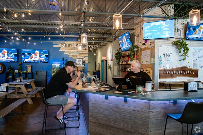 N.E.W Ales Brewing offers a variety of microbrews close to the Meadowlawn neighborhood.