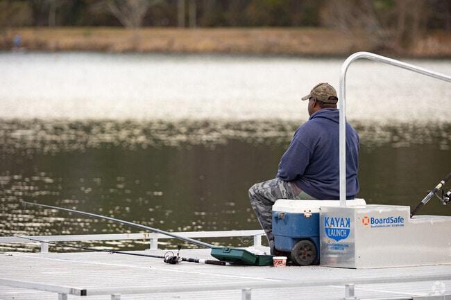 Cresthill is close to fishing activities at Lake Mayer Park.