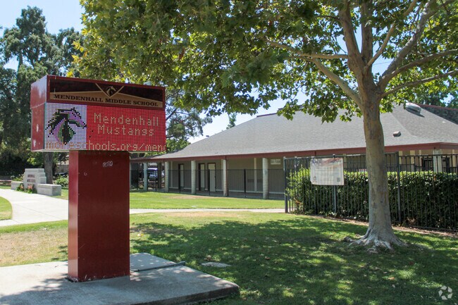 William Mendenhall Middle School provides education to residents in Livermore Valley.