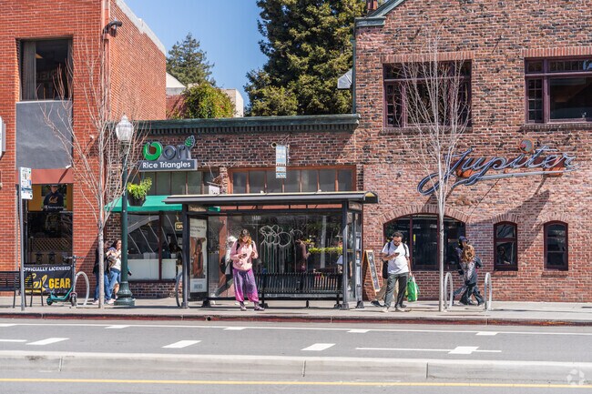 Public transportation is used heavily in Berkeley for connected city living convenience.