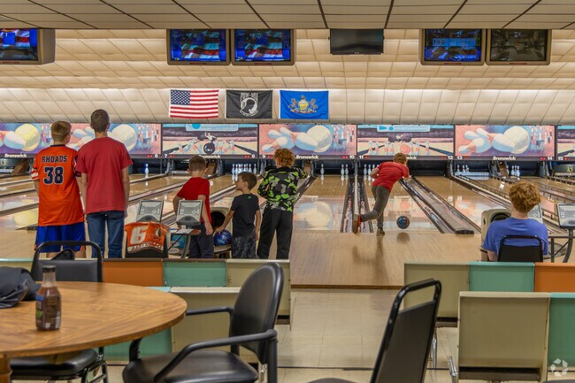 Harvest Moon Lanes is five minutes away from Anthony.