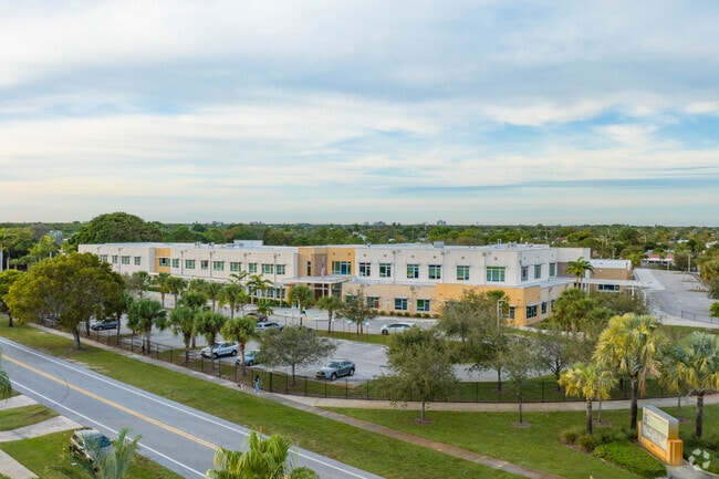 The Conservatory school a k-8 school within the school district of Palm beach county.