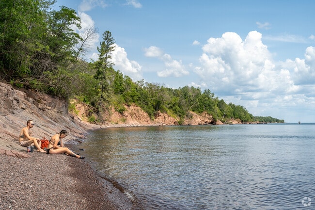 There are numerous beaches and coves to enjoy along the North Shore.