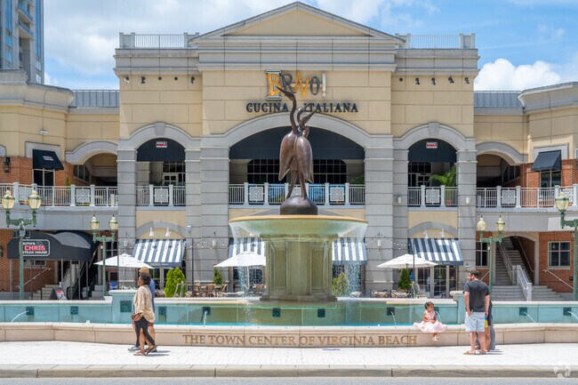 Pembroke encompasses the town center of Virginia Beach, full of shops and dining.