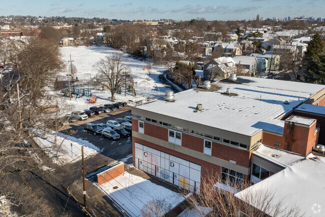 The Lincoln-Eliot Elementary School in Newton serves students in grades K-5.