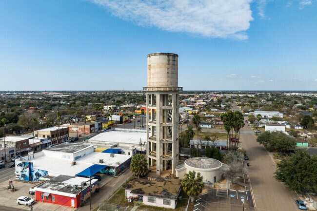 El Tinaco Weslaco Water Tower is a popular landmark in the city of Weslaco built in 1928
