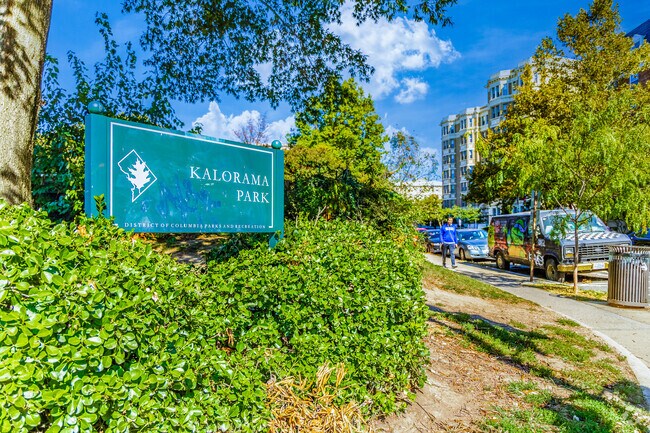 Kalorama Park hosts a variety of outdoor spaces for recreation.