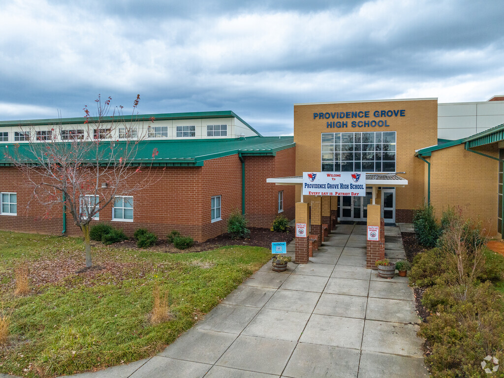 Providence Grove High School serves over 600 students in Randolph County.