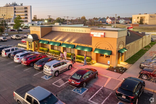 Charleston's, near Glenhurst, specializes in traditional, classic, American meals.