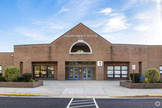 Holmes Middle School is known for diversity and quality in education.