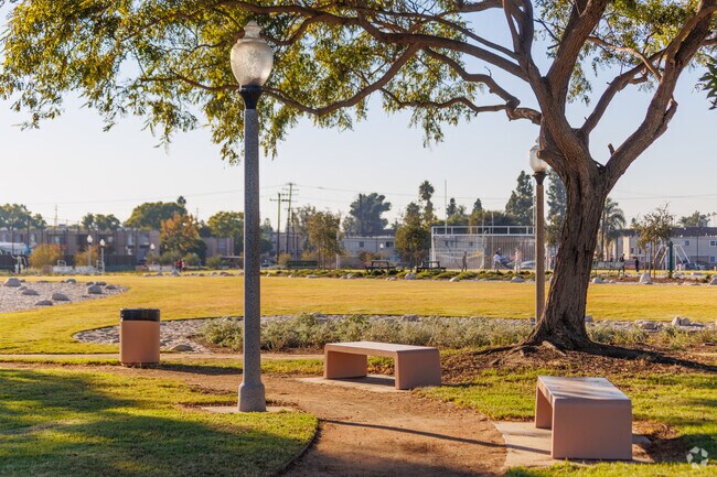 Locals can picnic in the shade at Davenport Park