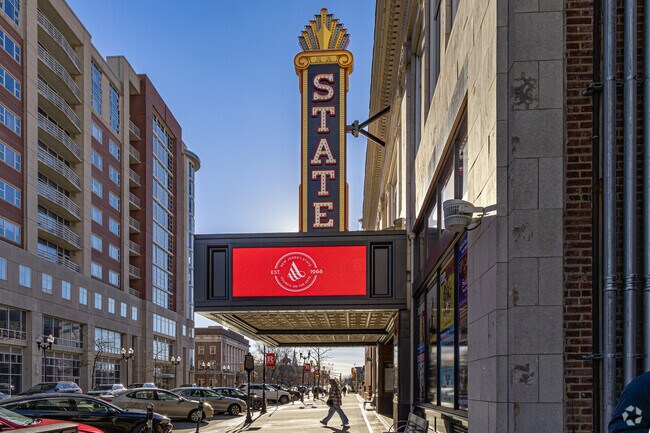 The New Brunswick State Theater is a magnificently renovated silent film palace.