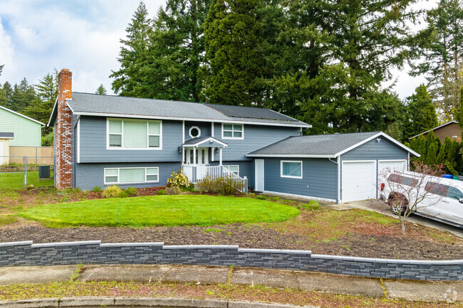 A splilt level home in Glenfair
