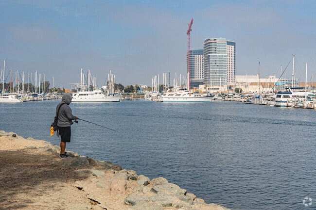Major developments along the San Diego Bay will boost Harborside's popularity.