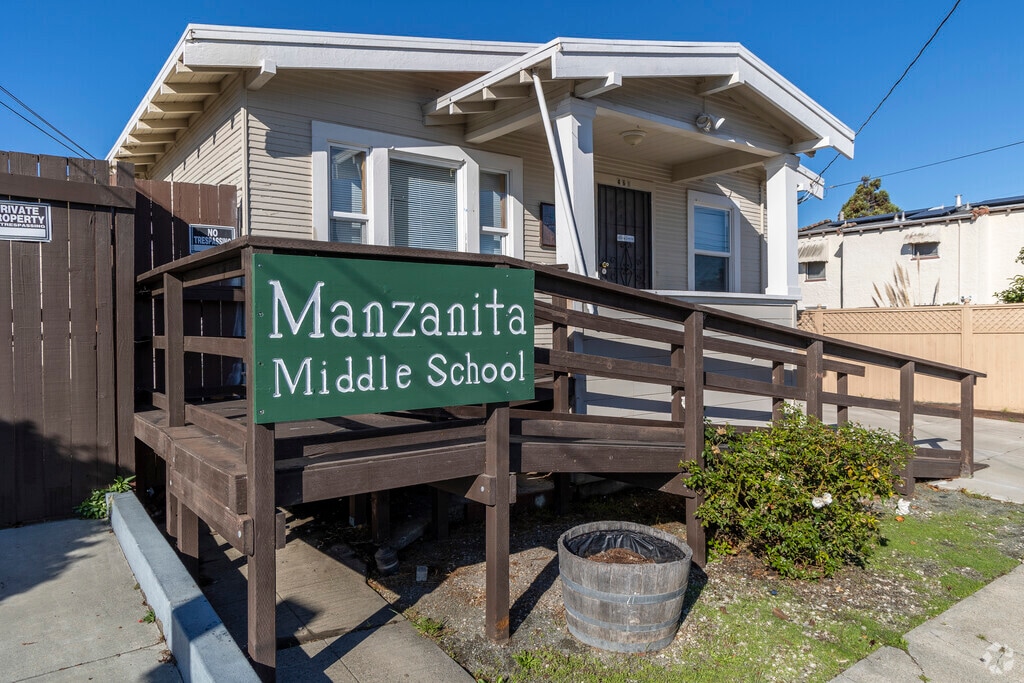 Manzanita Middle School is a public charter intermediate school.