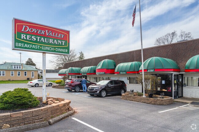 You can't miss the green awnings as you pass by Dover Valley Restaurant in Weigelstown.