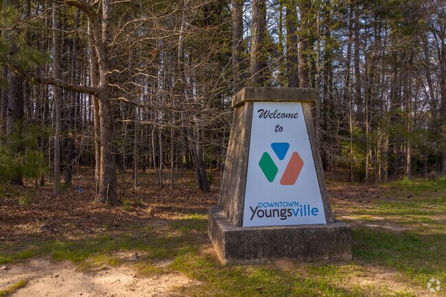 Welcome to downtown Youngsville and small town charm